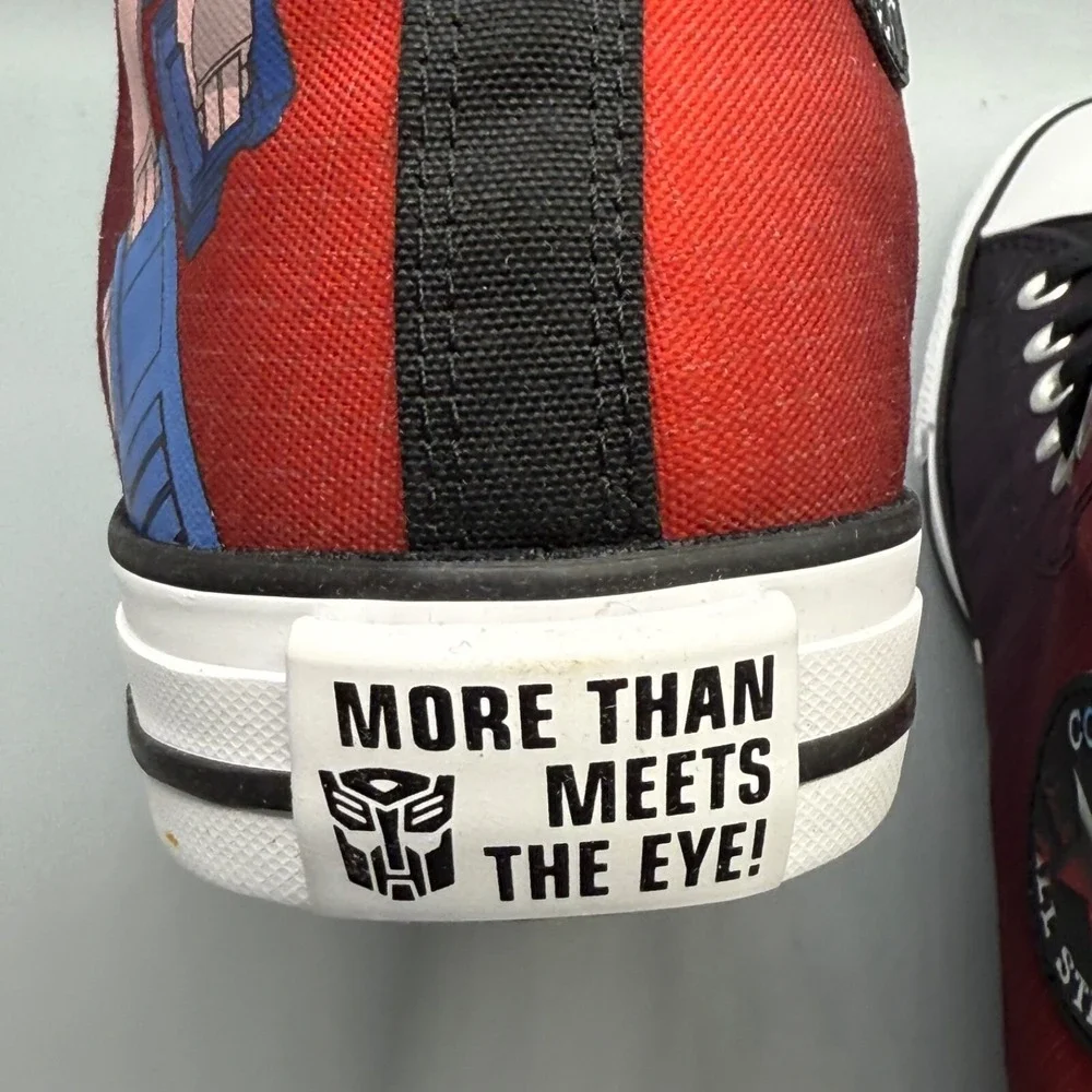 Converse Chuck Taylor Men's 6 Sneakers Transformers 40th Autobots Women's 8